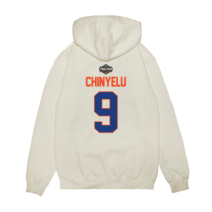 Florida - NCAA Men's Basketball : Rueben Chinyelu - NCAA® March Madness® 2025 Final Four Premium Hooded Sweatshirt-1