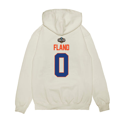 Florida - NCAA Men's Basketball : Johnuel Fland - NCAA® March Madness® 2025 Final Four Premium Hooded Sweatshirt-1