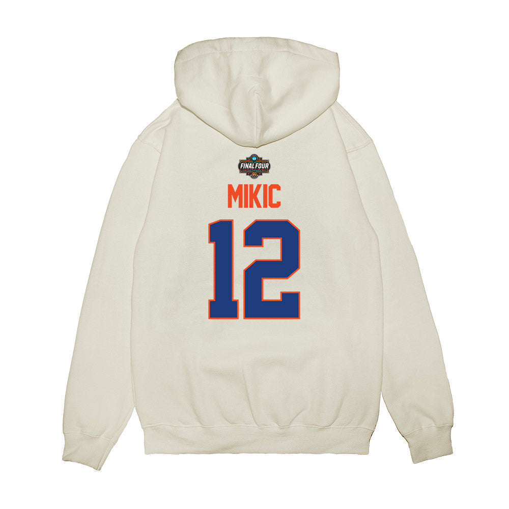 Florida - NCAA Men's Basketball : Viktor Mikic - NCAA® March Madness® 2025 Final Four Premium Hooded Sweatshirt-1