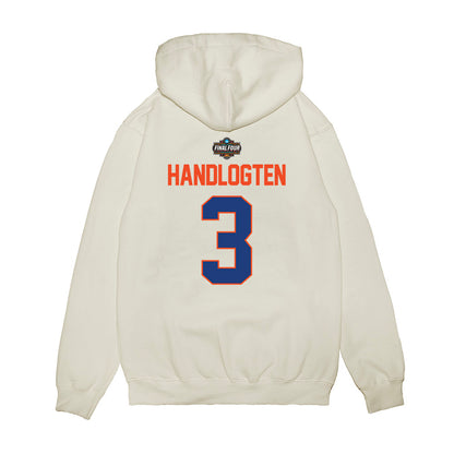 Florida - NCAA Men's Basketball : Micah Handlogten - NCAA® March Madness® 2025 Final Four Premium Hooded Sweatshirt-1
