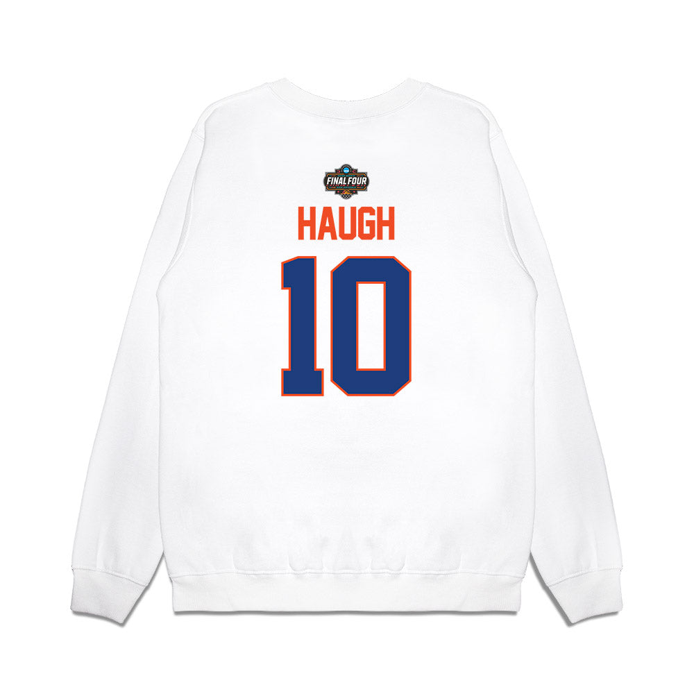 Florida - NCAA Men's Basketball : Thomas Haugh - NCAA® March Madness® 2025 Final Four Premium Crewneck Sweatshirt-1