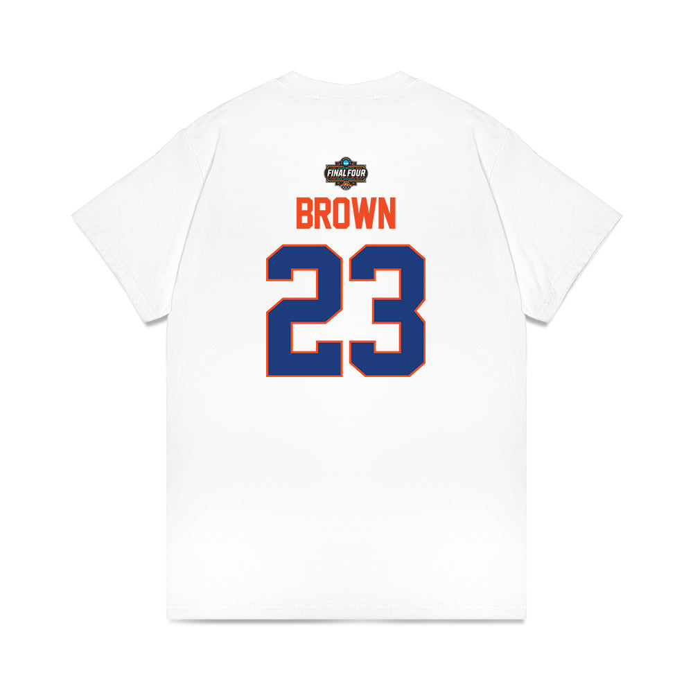 Florida - NCAA Men's Basketball : AJ Brown - NCAA® March Madness® 2025 Final Four Premium T-Shirt-1