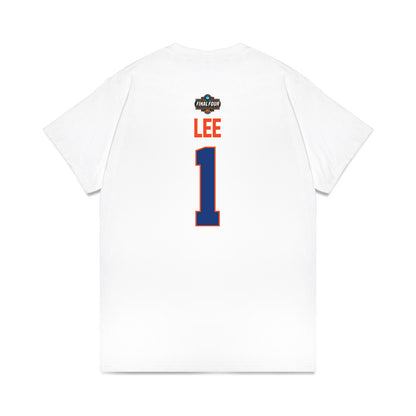 Florida - NCAA Men's Basketball : Xaivian Lee - NCAA® March Madness® 2025 Final Four Premium T-Shirt-1