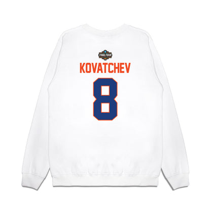Florida - NCAA Men's Basketball : Alex Kovatchev - NCAA® March Madness® 2025 Final Four Premium Crewneck Sweatshirt-1