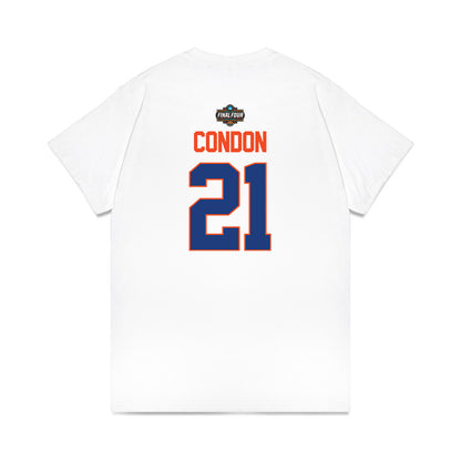 Florida - NCAA Men's Basketball : Alex Condon - NCAA® March Madness® 2025 Final Four Premium T-Shirt-1