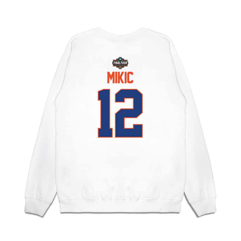 Florida - NCAA Men's Basketball : Viktor Mikic - NCAA® March Madness® 2025 Final Four Premium Crewneck Sweatshirt-1