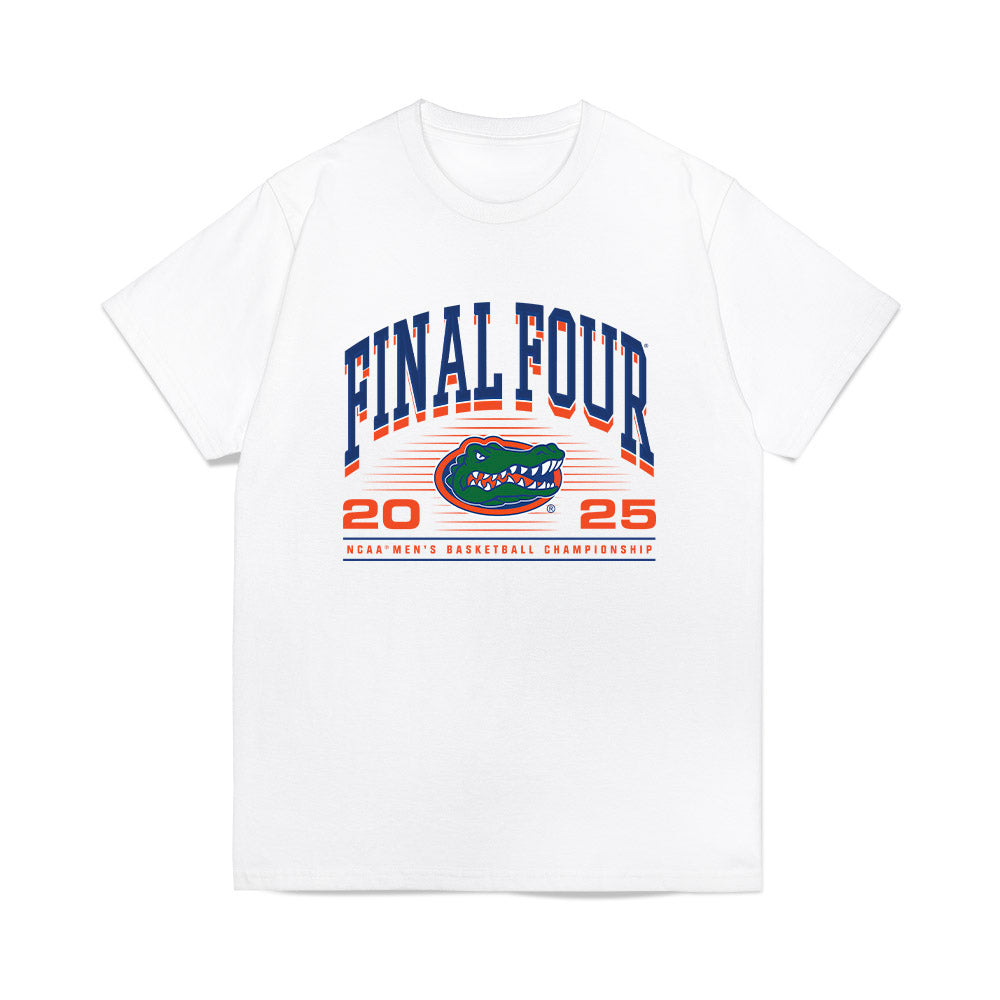 Florida - NCAA Men's Basketball : Trey Bonham - NCAA® March Madness® 2025 Final Four Premium T-Shirt-0