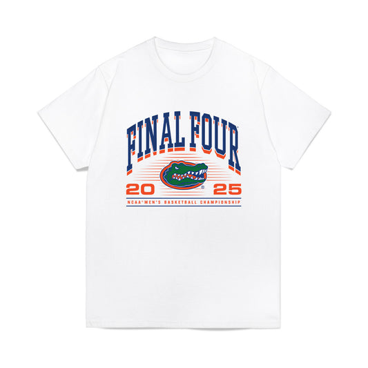 Florida - NCAA Men's Basketball : Olivier Rioux - NCAA® March Madness® 2025 Final Four Premium T-Shirt-0
