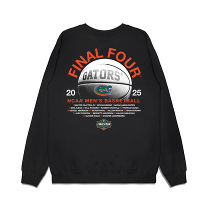 Florida - NCAA Men's Basketball : - NCAA® March Madness® 2025 Final Four Roster Premium Crewneck Sweatshirt-1