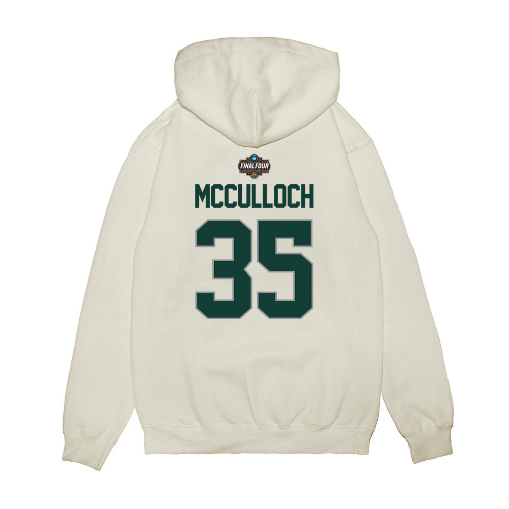 Michigan State - NCAA Men's Basketball : Jesse McCulloch - NCAA® March Madness® 2025 Final 4 Premium Hooded Sweatshirt-1