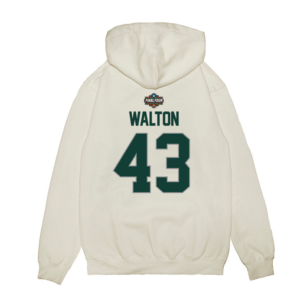 Michigan State - NCAA Men's Basketball : Colin Walton - NCAA® March Madness® 2025 Final 4 Premium Hooded Sweatshirt-1