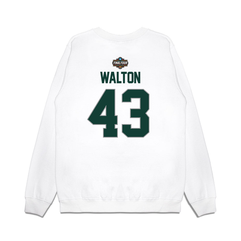 Michigan State - NCAA Men's Basketball : Colin Walton - NCAA® March Madness® 2025 Final 4 Premium Crewneck Sweatshirt-1