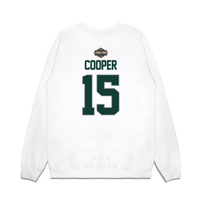 Michigan State - NCAA Men's Basketball : Carson Cooper - NCAA® March Madness® 2025 Final 4 Premium Crewneck Sweatshirt-1