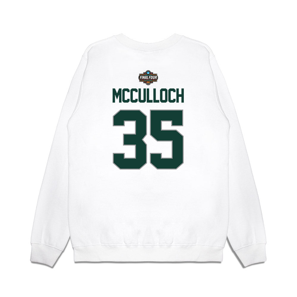 Michigan State - NCAA Men's Basketball : Jesse McCulloch - NCAA® March Madness® 2025 Final 4 Premium Crewneck Sweatshirt-1