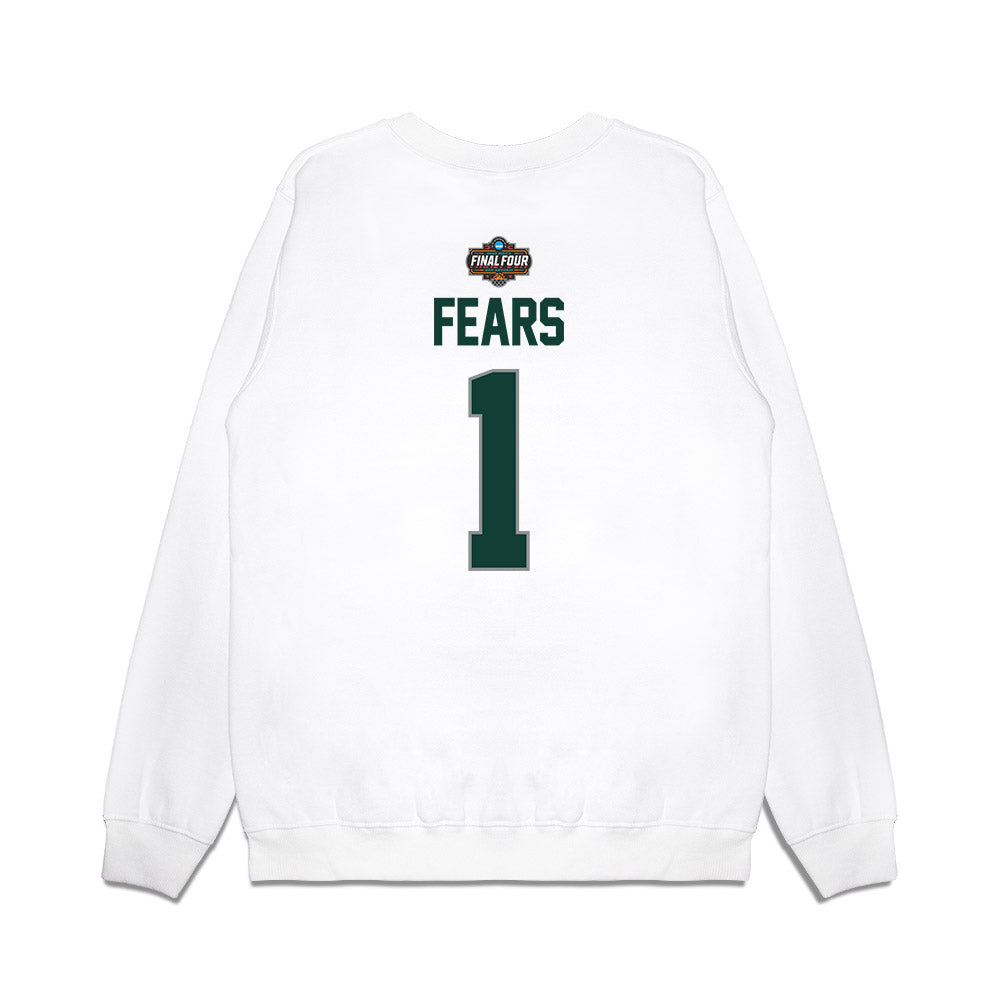 Michigan State - NCAA Men's Basketball : Jeremy Fears - NCAA® March Madness® 2025 Final 4 Premium Crewneck Sweatshirt-1