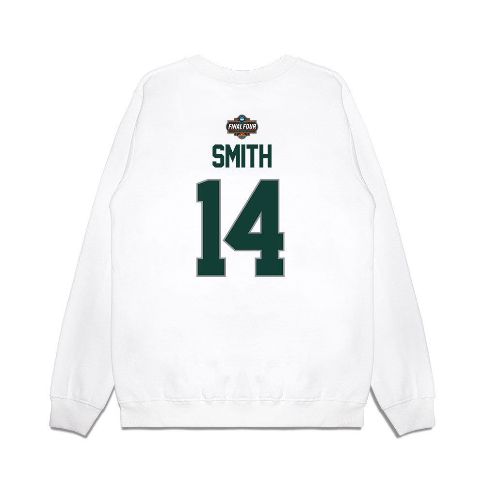 Michigan State - NCAA Men's Basketball : Davis Smith - NCAA® March Madness® 2025 Final 4 Premium Crewneck Sweatshirt-1