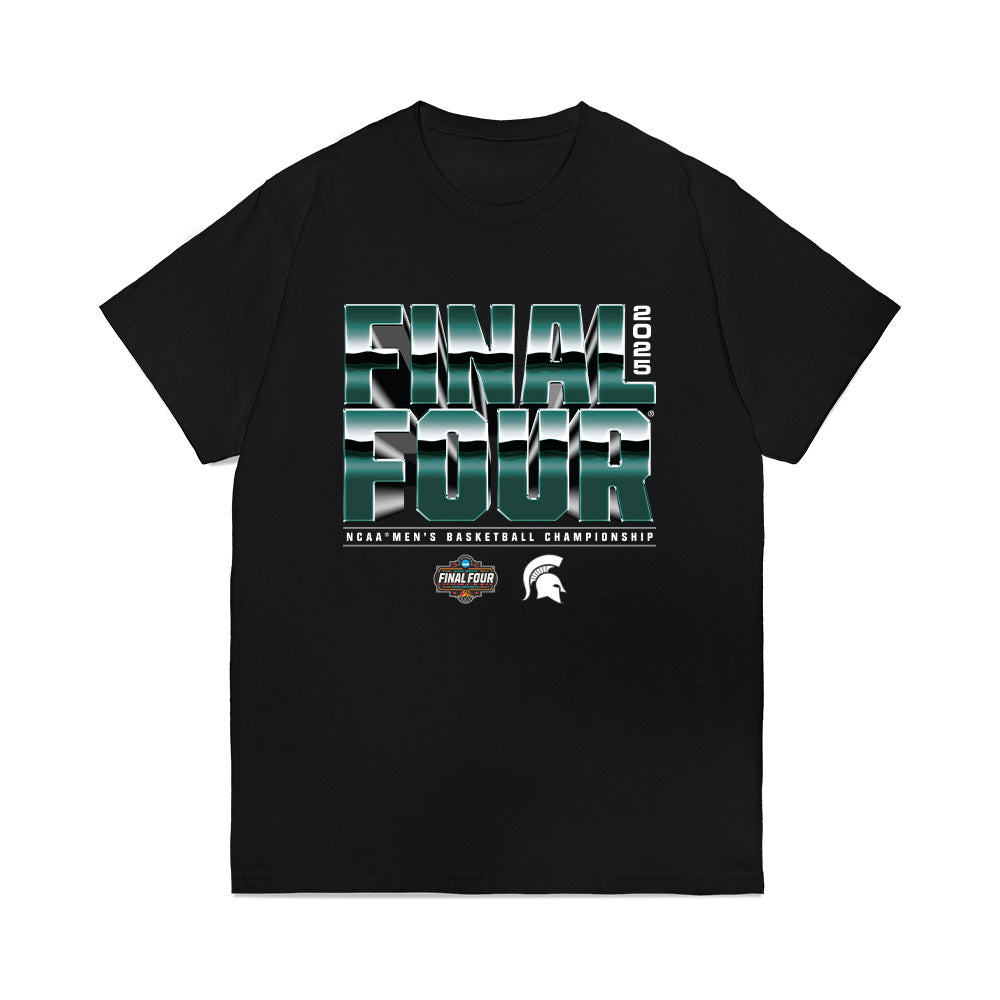 Michigan State - NCAA Men's Basketball : - NCAA® March Madness® 2025 Final 4 Team Premium T-Shirt-0