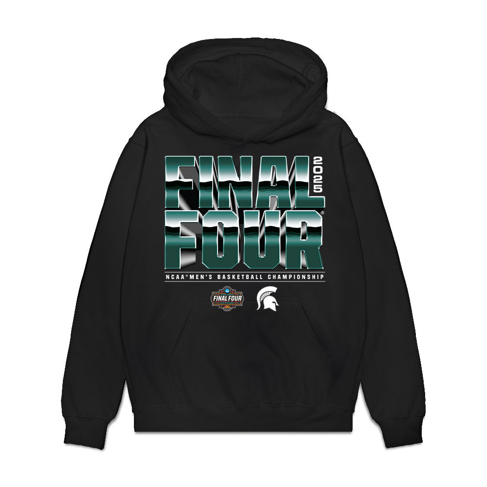 Michigan State - NCAA Men's Basketball : - NCAA® March Madness® 2025 Final 4 Team Premium Hooded Sweatshirt-0