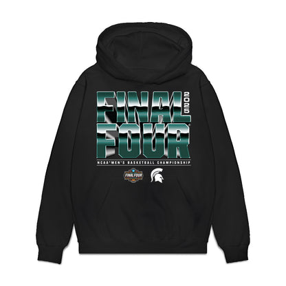 Michigan State - NCAA Men's Basketball : - NCAA® March Madness® 2025 Final 4 Team Premium Hooded Sweatshirt-0