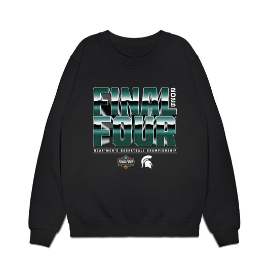 Michigan State - NCAA Men's Basketball : - NCAA® March Madness® 2025 Final 4 Team Premium Crewneck Sweatshirt-0