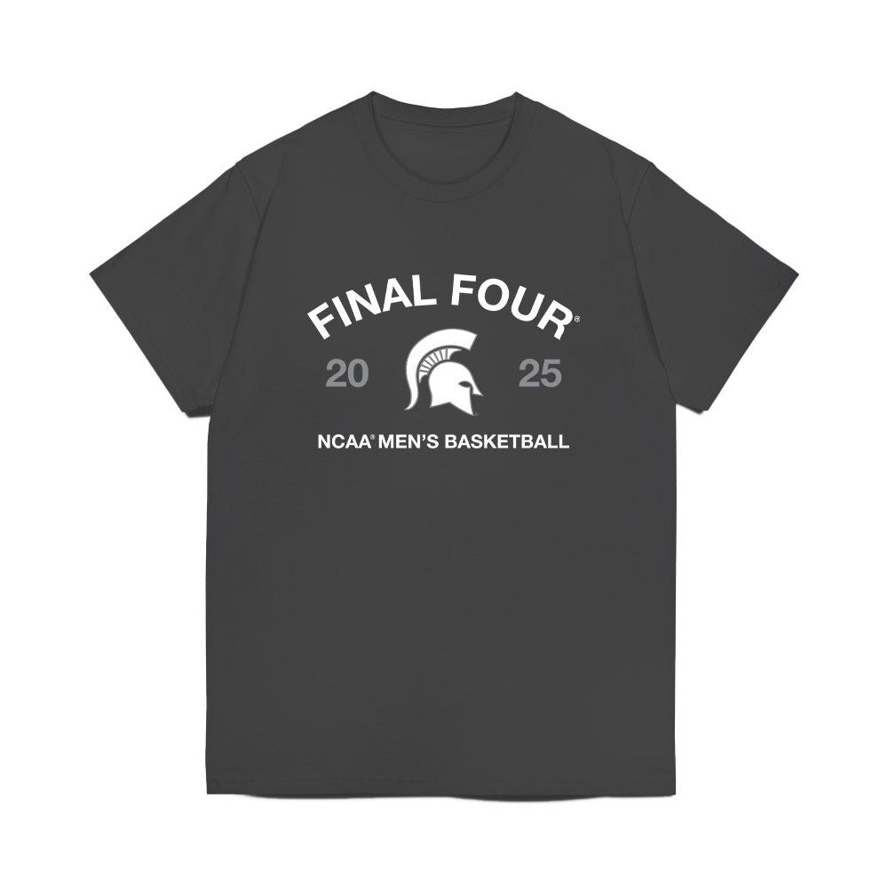 Michigan State - NCAA Men's Basketball : - NCAA® March Madness® 2025 Final 4 Roster Premium T-Shirt-0