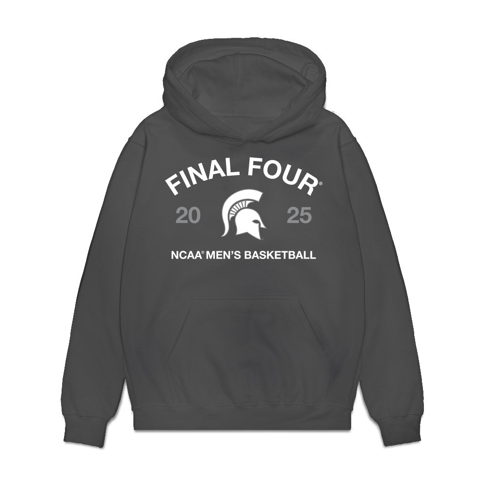 Michigan State - NCAA Men's Basketball : - NCAA® March Madness® 2025 Final 4 Roster Premium Hooded Sweatshirt-0