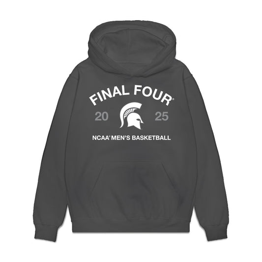 Michigan State - NCAA Men's Basketball : - NCAA® March Madness® 2025 Final 4 Roster Premium Hooded Sweatshirt-0