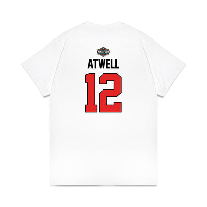 Texas Tech - NCAA Men's Basketball : Donovan Atwell - NCAA® March Madness® 2025 Final 4 Shersey Premium T-Shirt-1