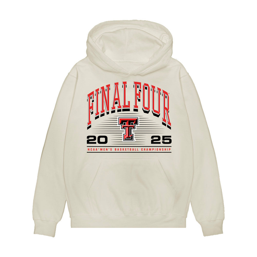 Texas Tech - NCAA Men's Basketball : Donovan Atwell - NCAA® March Madness® 2025 Final 4 Shersey Premium Hooded Sweatshirt-0