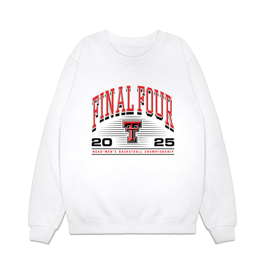 Texas Tech - NCAA Men's Basketball : Jaylen Petty - NCAA® March Madness® 2025 Final 4 Shersey Premium Crewneck Sweatshirt-0