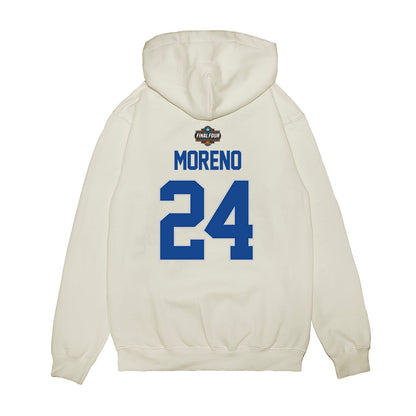 Kentucky - NCAA Men's Basketball : Malachi Moreno - NCAA® March Madness® 2025 Final 4 Shersey Premium Hooded Sweatshirt-1