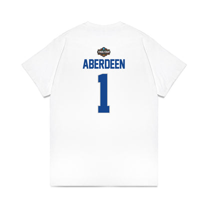 Kentucky - NCAA Men's Basketball : Denzel Aberdeen - NCAA® March Madness® 2025 Final 4 Shersey Premium T-Shirt-1