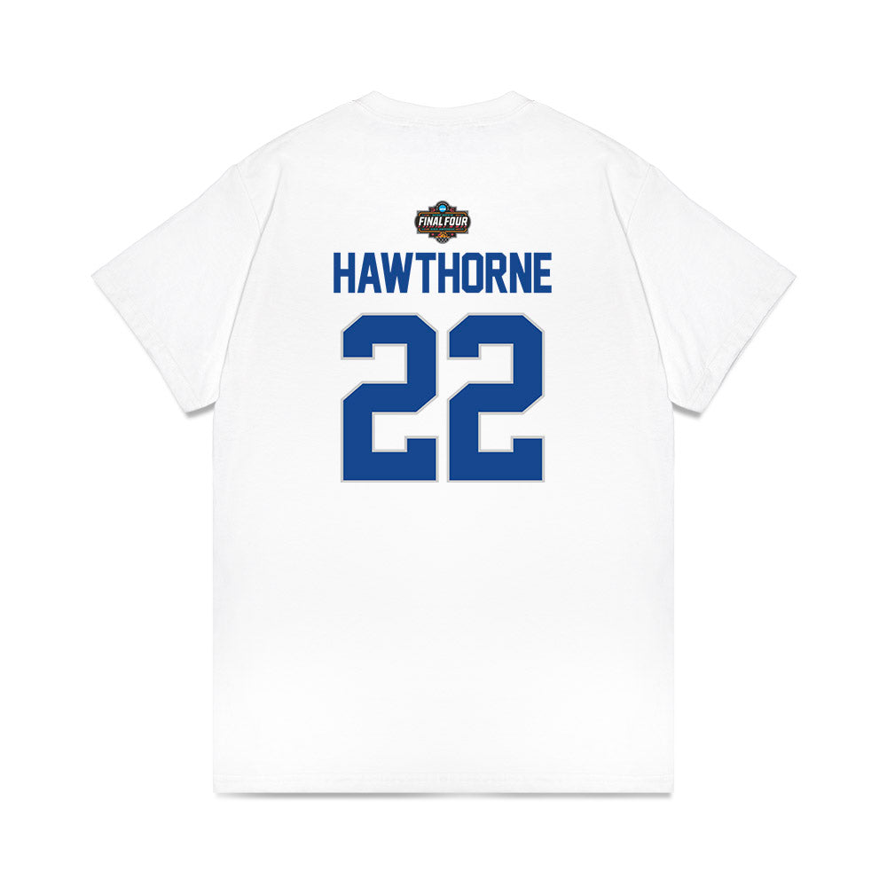 Kentucky - NCAA Men's Basketball : Braydon Hawthorne - NCAA® March Madness® 2025 Final 4 Shersey Premium T-Shirt-1