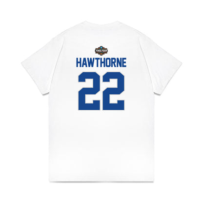 Kentucky - NCAA Men's Basketball : Braydon Hawthorne - NCAA® March Madness® 2025 Final 4 Shersey Premium T-Shirt-1