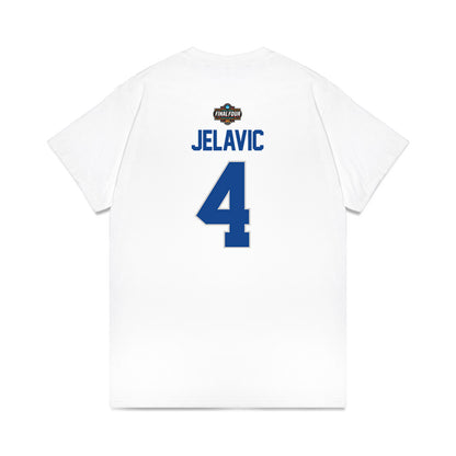 Kentucky - NCAA Men's Basketball : Andrija Jelavic - NCAA® March Madness® 2025 Final 4 Shersey Premium T-Shirt-1