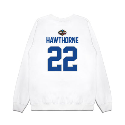 Kentucky - NCAA Men's Basketball : Braydon Hawthorne - NCAA® March Madness® 2025 Final 4 Shersey Premium Crewneck Sweatshirt-1
