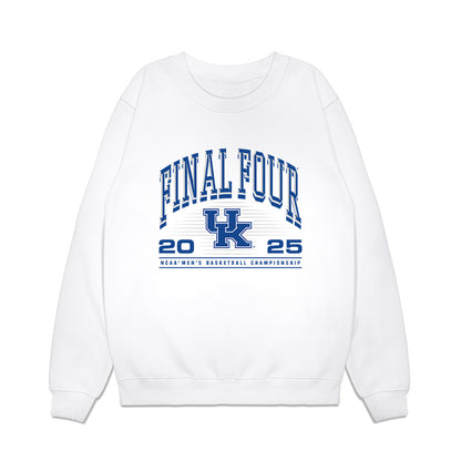 Kentucky - NCAA Men's Basketball : Zachary Tow - NCAA® March Madness® 2025 Final 4 Shersey Premium Crewneck Sweatshirt-0