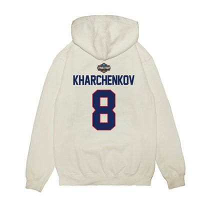 Arizona - NCAA Men's Basketball : Ivan Kharchenkov - NCAA® March Madness® 2025 Final 4 Shersey Premium Hooded Sweatshirt-1