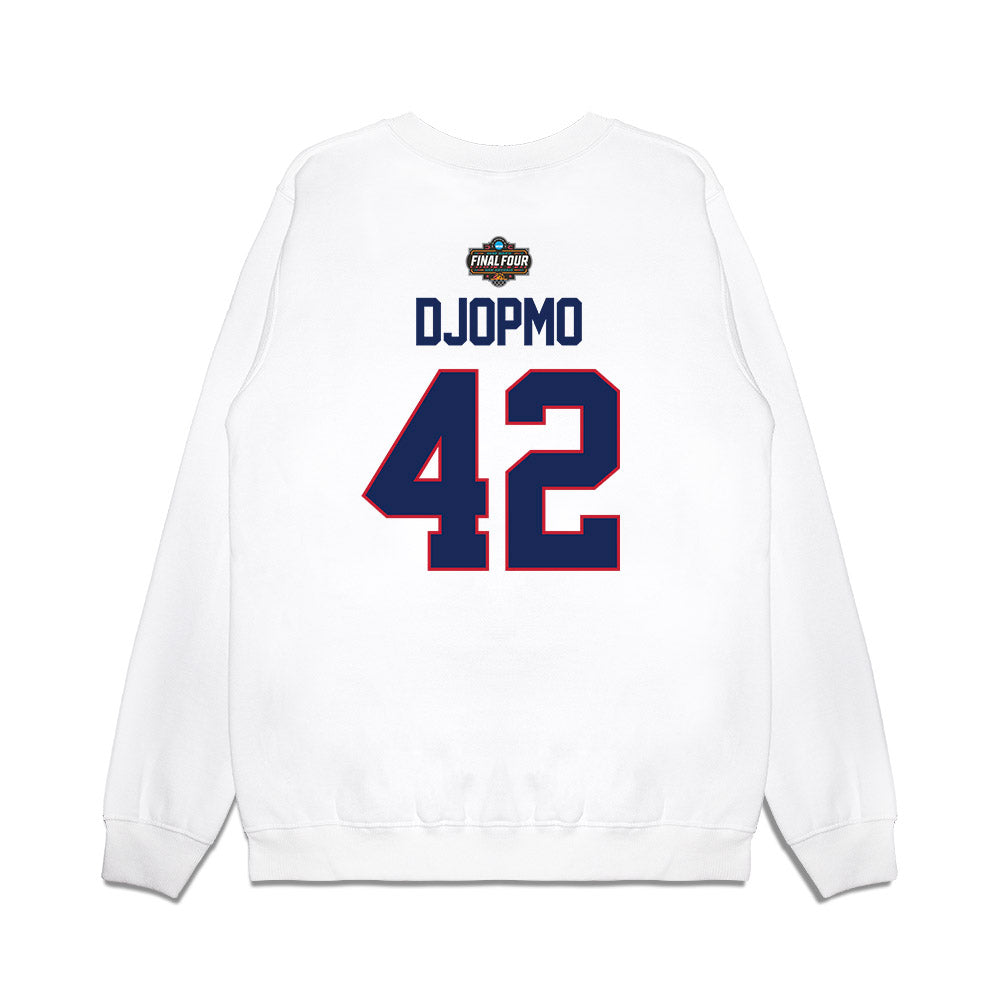 Arizona - NCAA Men's Basketball : Sven Djopmo - NCAA® March Madness® 2025 Final 4 Shersey Premium Crewneck Sweatshirt-1