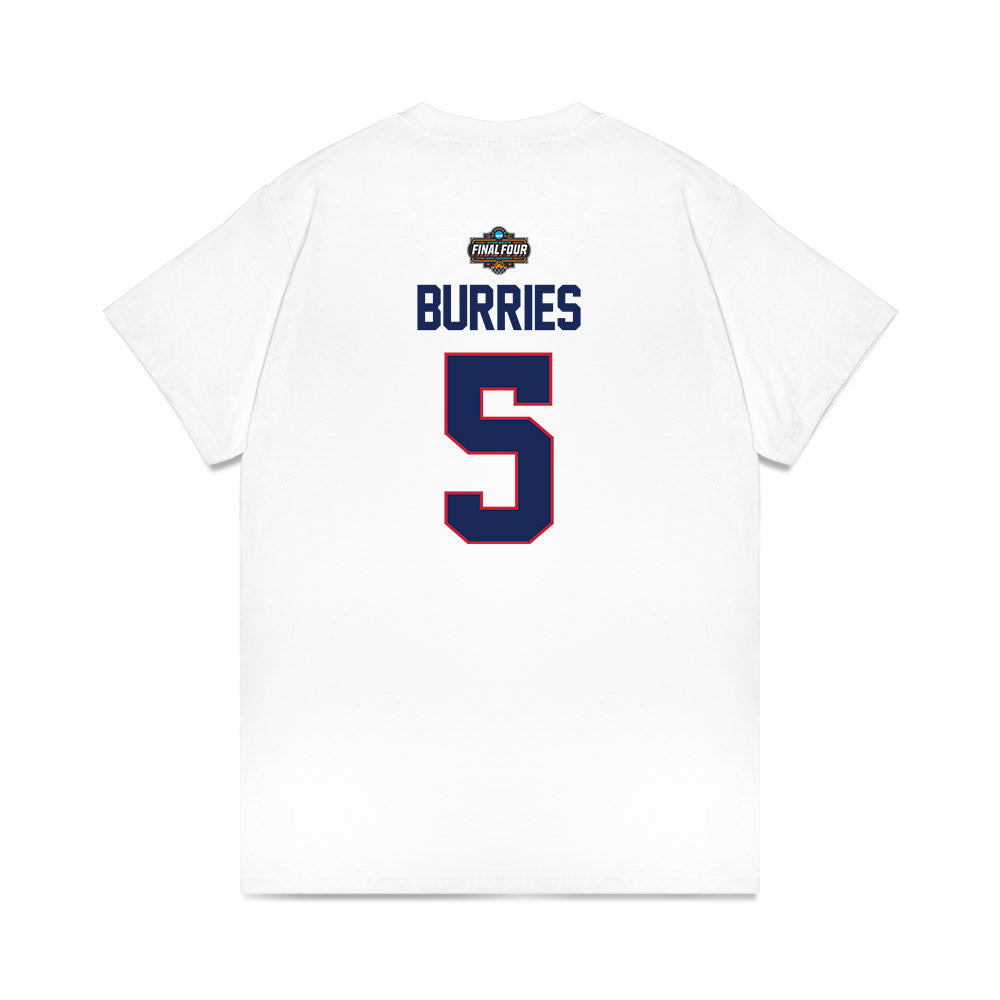 Arizona - NCAA Men's Basketball : Brayden Burries - NCAA® March Madness® 2025 Final 4 Shersey Premium T-Shirt-1
