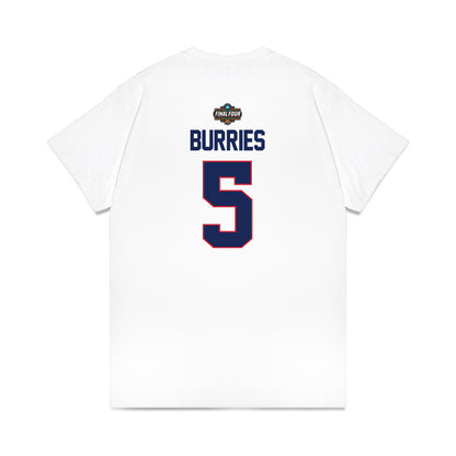 Arizona - NCAA Men's Basketball : Brayden Burries - NCAA® March Madness® 2025 Final 4 Shersey Premium T-Shirt-1