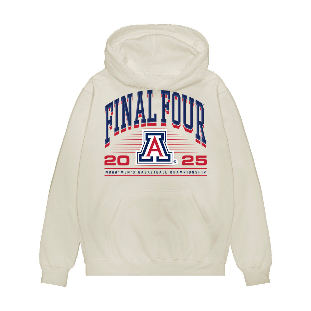 Arizona - NCAA Men's Basketball : Brayden Burries - NCAA® March Madness® 2025 Final 4 Shersey Premium Hooded Sweatshirt-0
