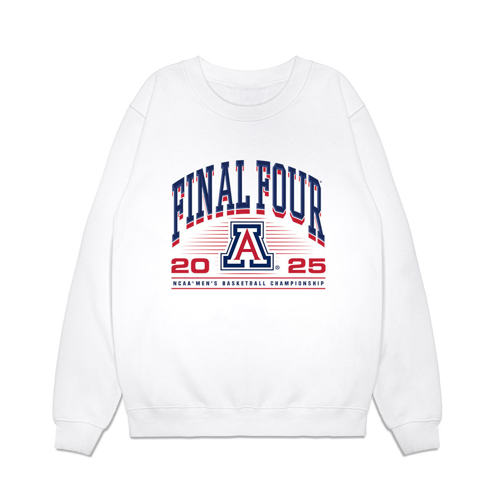 Arizona - NCAA Men's Basketball : Jackson Cook - NCAA® March Madness® 2025 Final 4 Shersey Premium Crewneck Sweatshirt-0