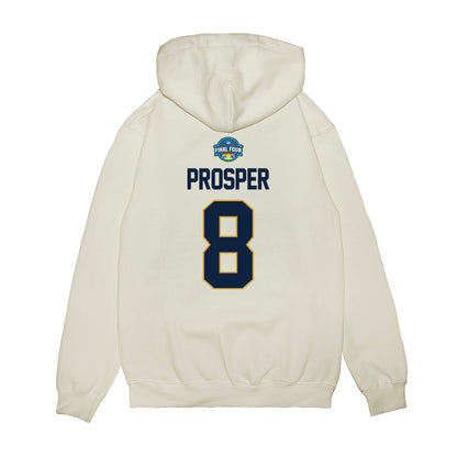 Notre Dame - NCAA Women's Basketball : Cassandre Prosper - NCAA® March Madness® 2025 Final Four Premium Hooded Sweatshirt-1