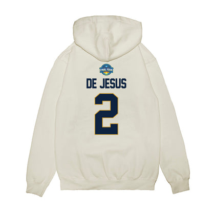 Notre Dame - NCAA Women's Basketball : Vanessa de Jesus - NCAA® March Madness® 2025 Final Four Premium Hooded Sweatshirt-1
