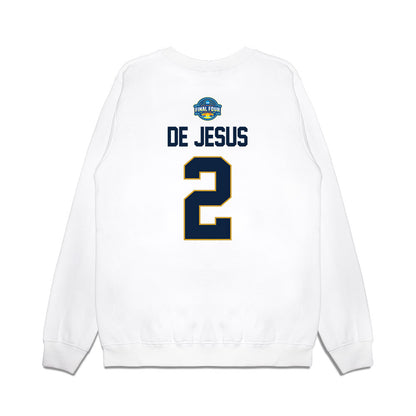 Notre Dame - NCAA Women's Basketball : Vanessa de Jesus - NCAA® March Madness® 2025 Final Four Premium Crewneck Sweatshirt-1