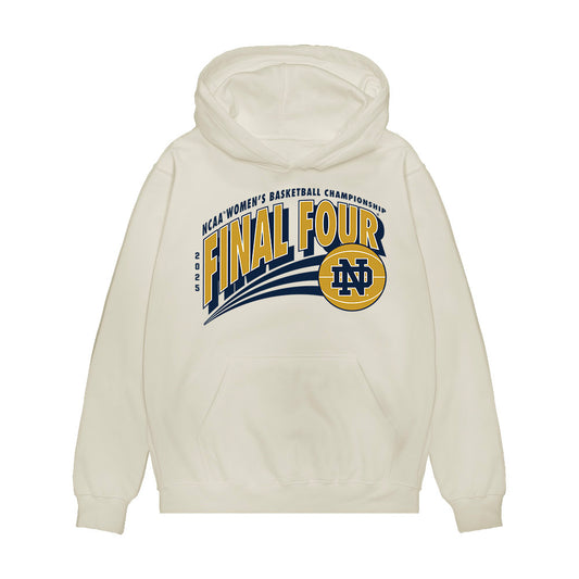 Notre Dame - NCAA Women's Basketball : Leah Macy - NCAA® March Madness® 2025 Final Four Premium Hooded Sweatshirt-0