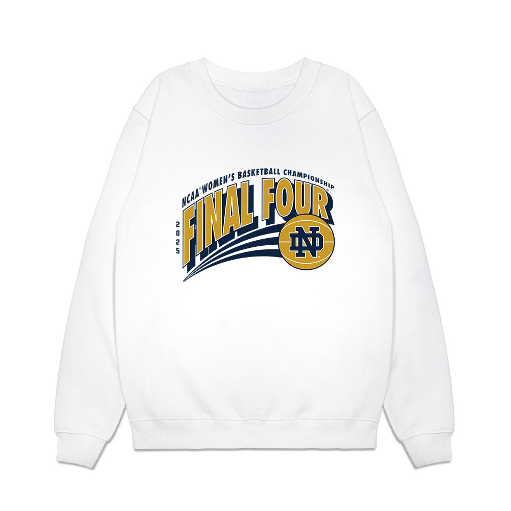 Notre Dame - NCAA Women's Basketball : Vanessa de Jesus - NCAA® March Madness® 2025 Final Four Premium Crewneck Sweatshirt-0