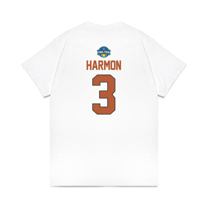 Texas - NCAA Women's Basketball : Rori Harmon - NCAA® March Madness® 2025 Final 4 Shersey Premium T-Shirt-1