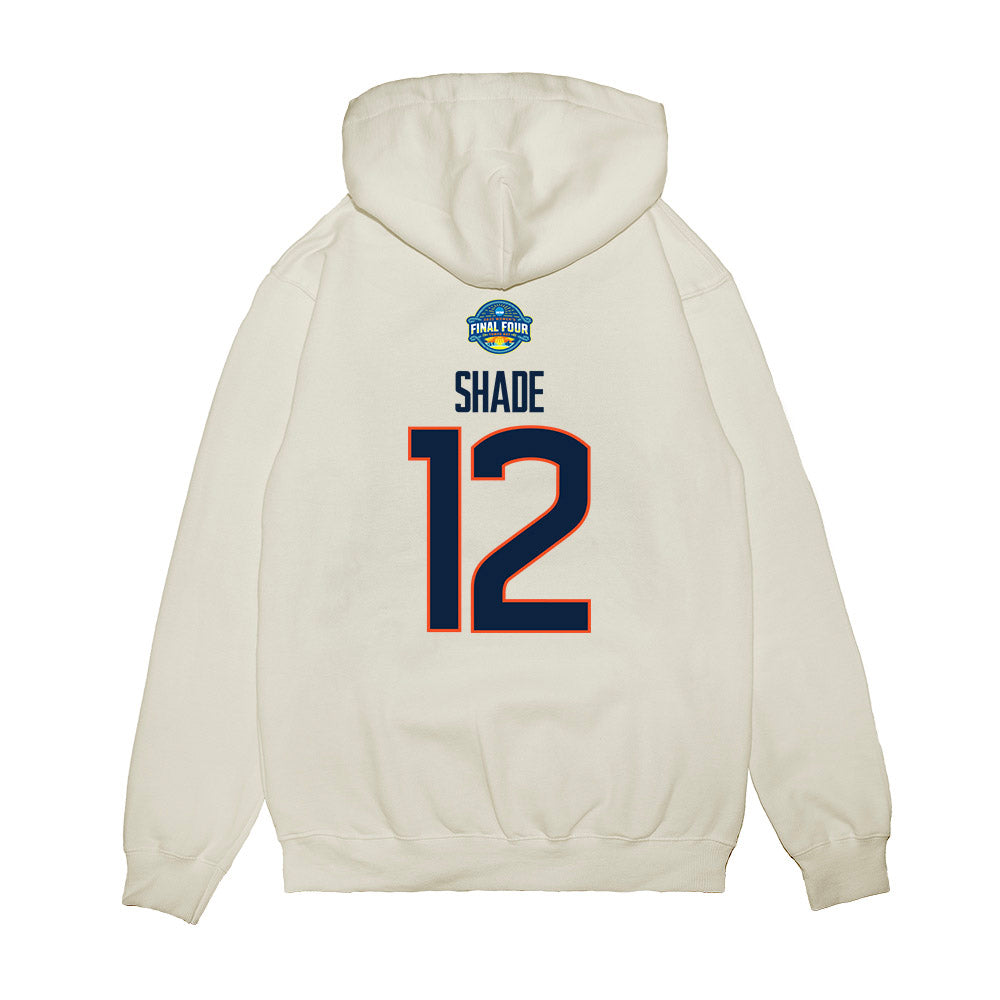 UConn - NCAA Women's Basketball : Ashlynn Shade - NCAA® March Madness® 2025 Final Four Premium Hooded Sweatshirt-1